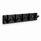 Wall Hooks | Foldable Space-Saving Aluminum | Adhesive or Screw Mount