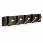 Wall Hooks | Foldable Space-Saving Aluminum | Adhesive or Screw Mount