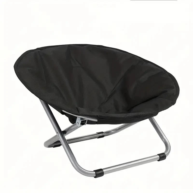 Folding Deck Chair | Steel Frame & Soft Fabric
