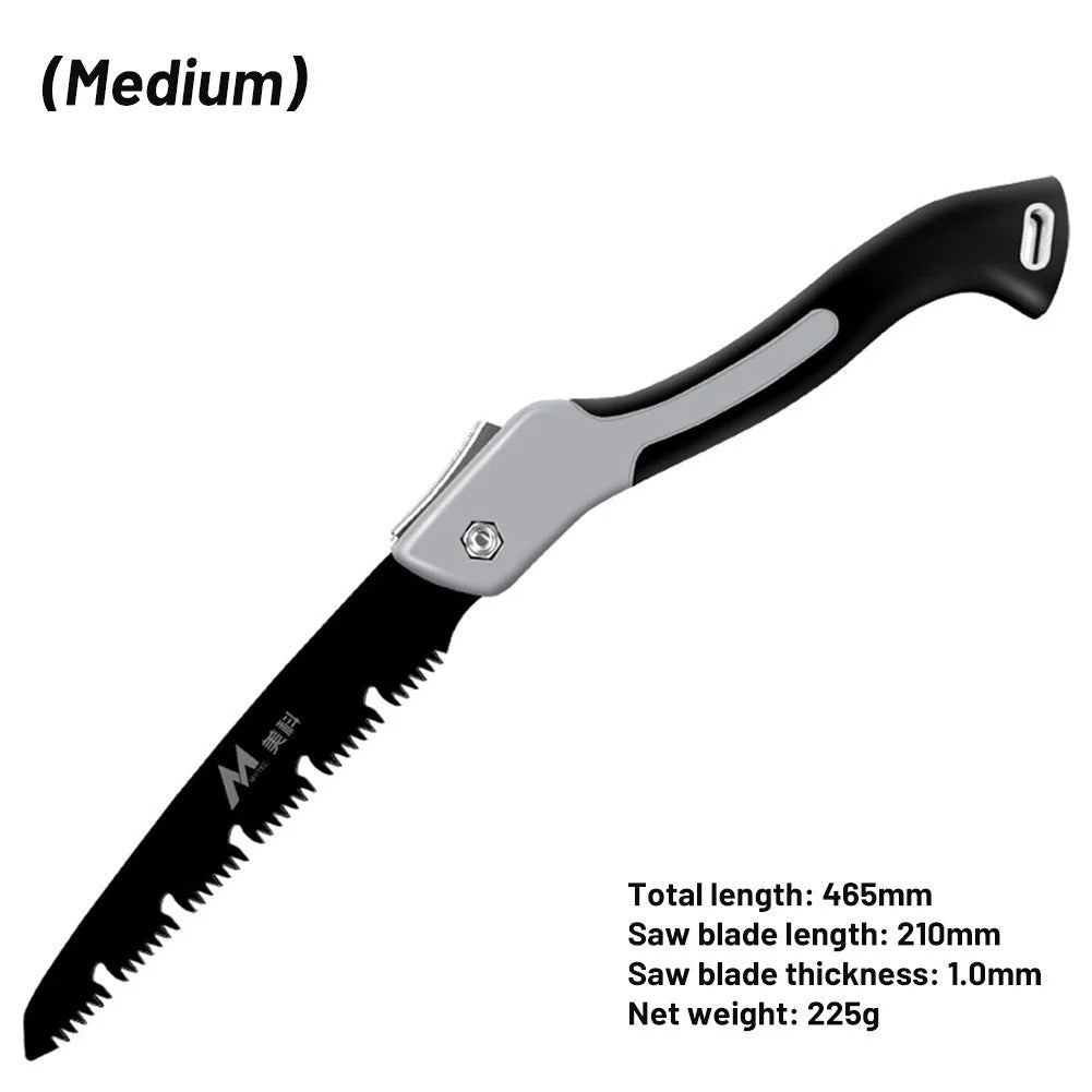 Folding Hand Saw | SK5 Steel Serrated & Non-Slip Handle