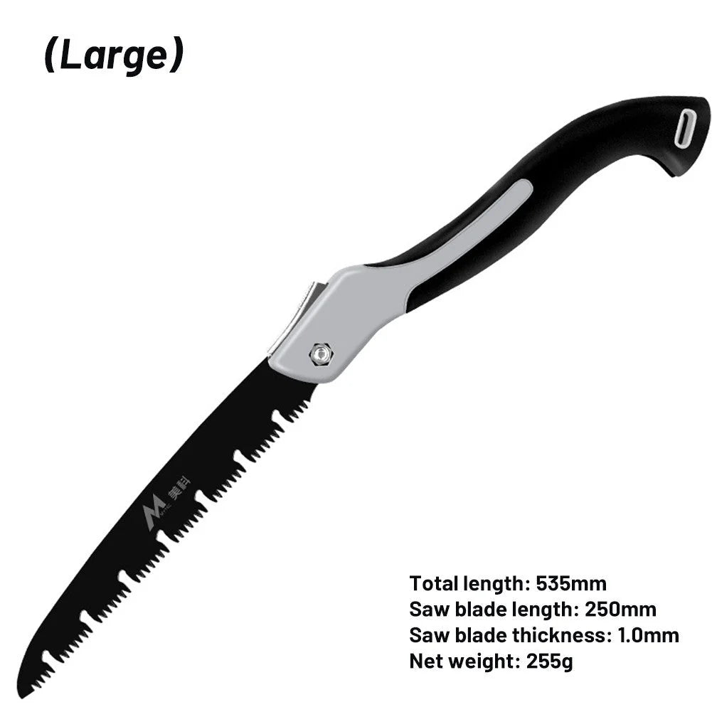 Folding Hand Saw | SK5 Steel Serrated & Non-Slip Handle