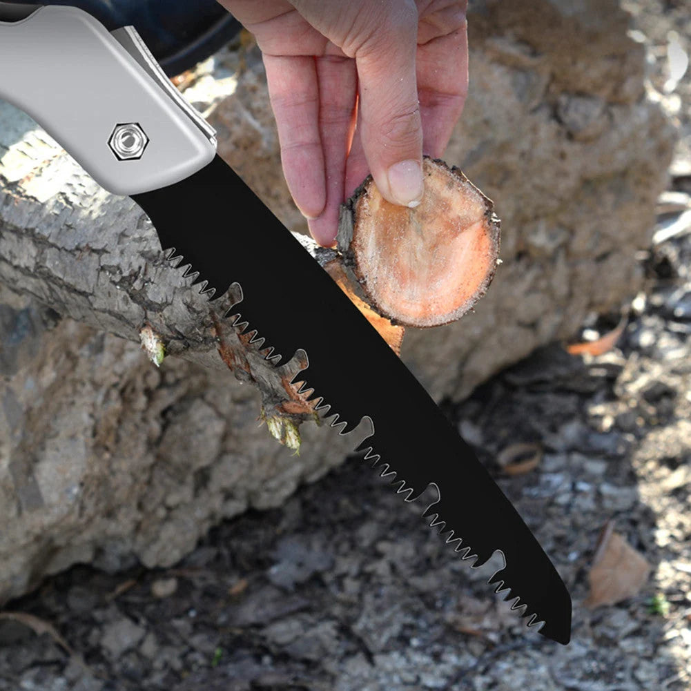 Folding Hand Saw | SK5 Steel Serrated & Non-Slip Handle
