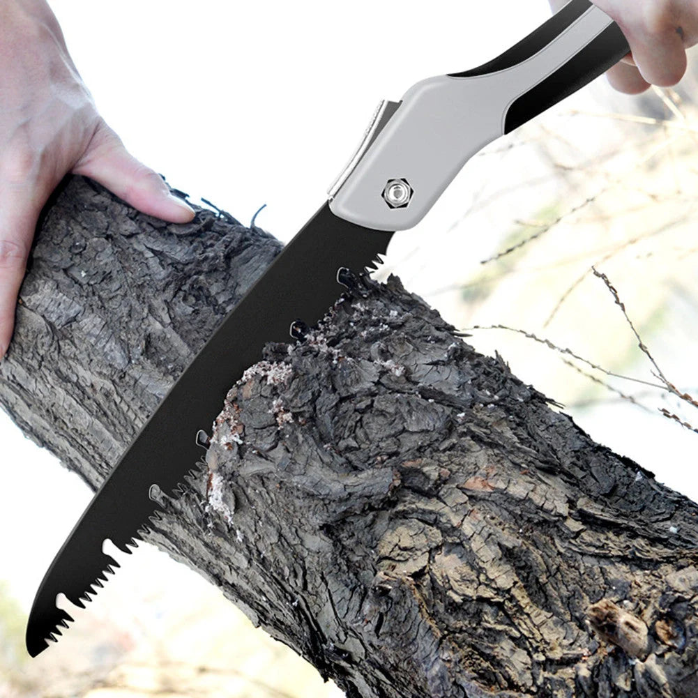 Folding Hand Saw | SK5 Steel Serrated & Non-Slip Handle