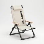 Folding Lounge Chair | Reclining & Space-Saving | Padded Headrest