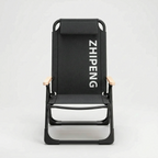 Folding Lounge Chair | Reclining & Space-Saving | Padded Headrest