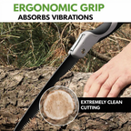 Garden Saw | Folding Hardened Steel Blade | Non-Slip Handle