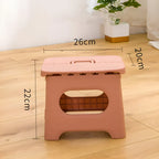 Folding Step Stool | Reinforced Plastic & Portable | 300 lb Capacity