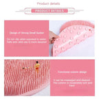 Foot & Body Scrubber | Non-Slip Suction & 500+ Bristles