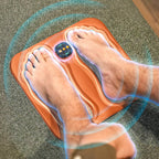 Foot & Lower Leg Stimulator | Wireless NMES & Copper‑Fiber Cushion