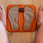 Foot & Lower Leg Stimulator | Wireless NMES & Copper‑Fiber Cushion