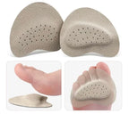 Forefoot Insoles | Non-Slip Contoured Leather & Foam