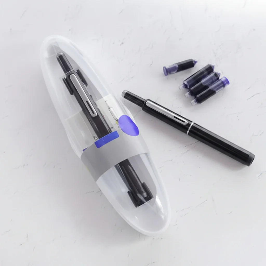 Fountain Pen | Retractable Tip, Ergonomic Grip & Smooth Writing
