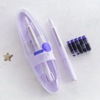 Fountain Pen | Retractable Tip, Ergonomic Grip & Smooth Writing