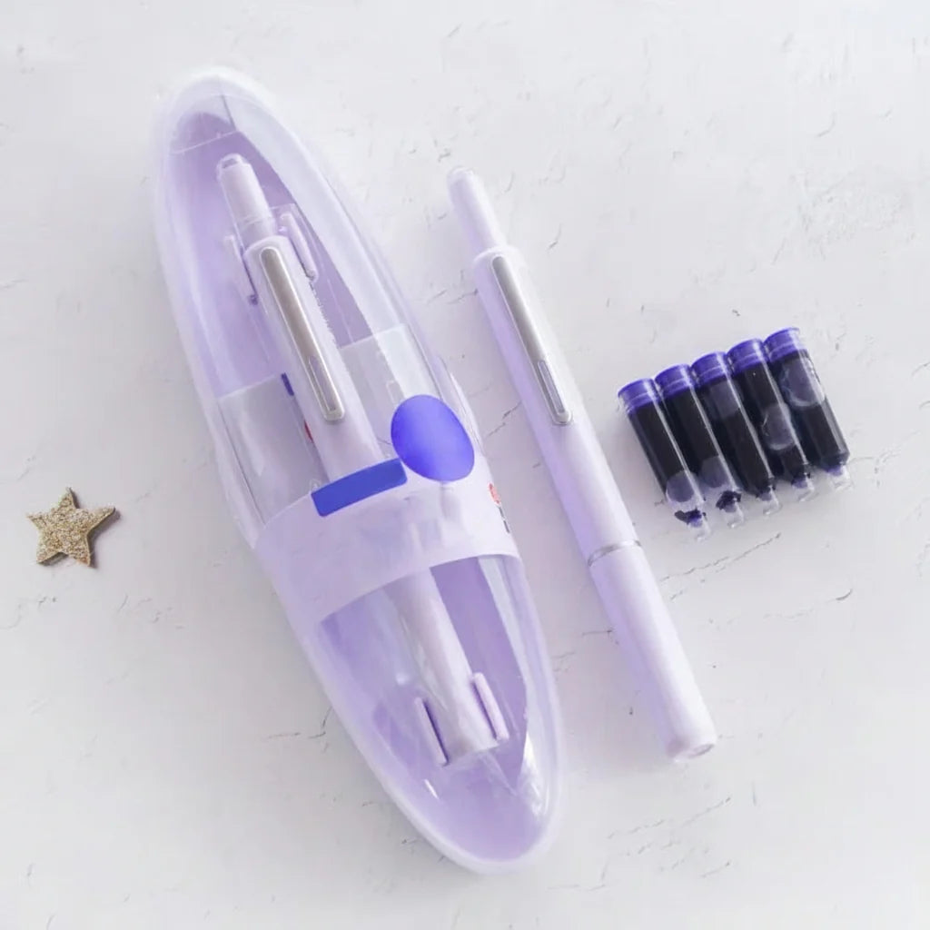 Fountain Pen | Retractable Tip, Ergonomic Grip & Smooth Writing