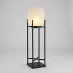 Freestanding Garden Lamp | Solar-Powered Automatic & Frosted Glass Shade