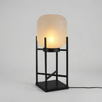 Freestanding Garden Lamp | Solar-Powered Automatic & Frosted Glass Shade