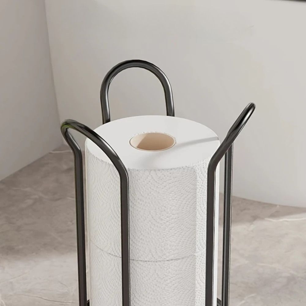 Freestanding Toilet Roll Stand