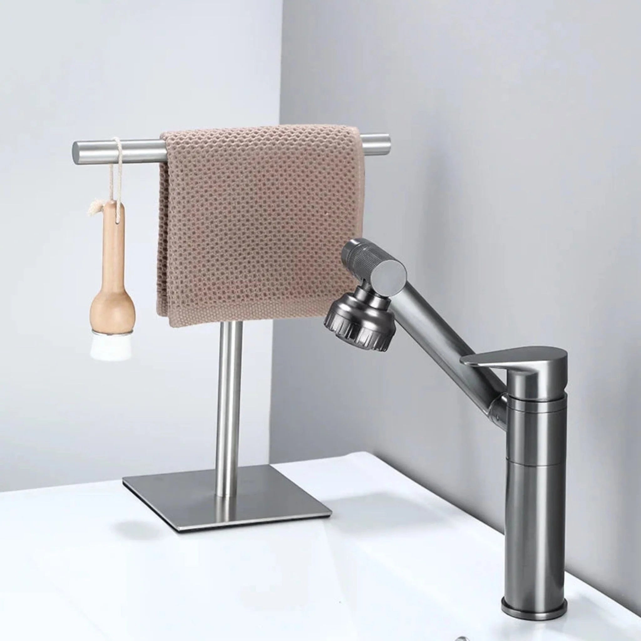 Freestanding Towel Rack