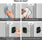 Fridge Lock | Keyless 3-Digit Combo & Steel Cable | 2-Pack