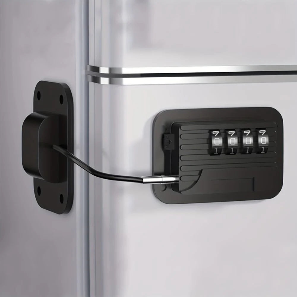 Fridge Lock | Password-Protected & Child-Safe | Adhesive Mount