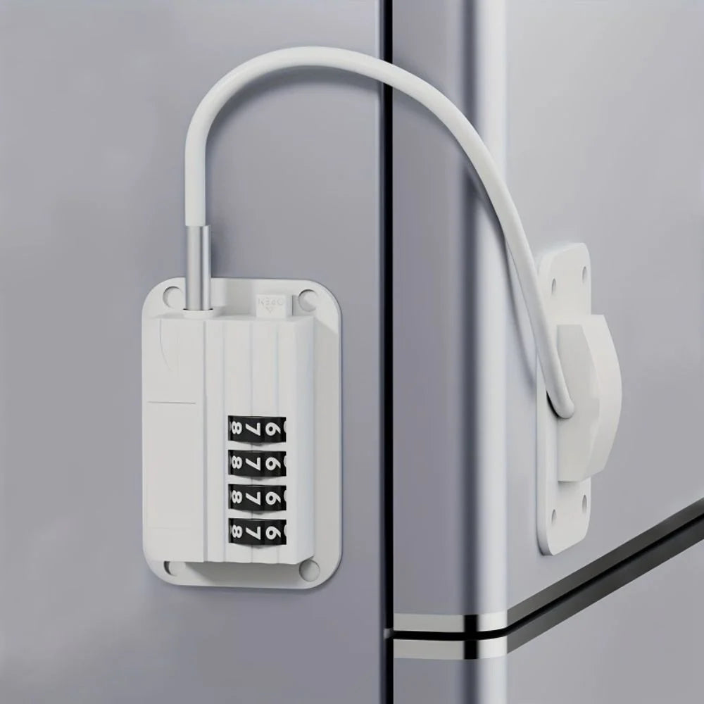 Fridge Lock | Password-Protected & Child-Safe | Adhesive Mount