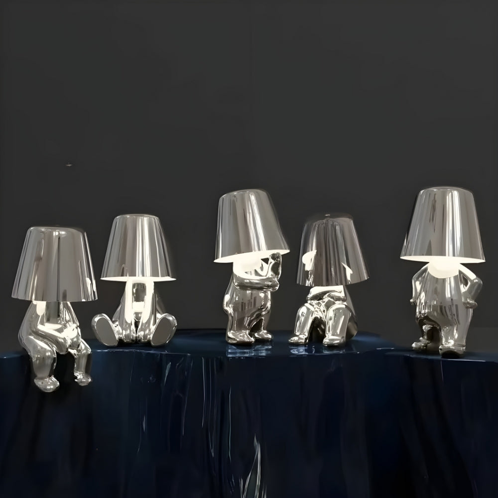 Frosted Glass Table Lamp