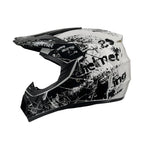 Full-Face Motocross Helmet | Multi-Density EPS & Ventilated | Quick-Release Strap