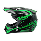 Full-Face Motocross Helmet | Multi-Density EPS & Ventilated | Quick-Release Strap