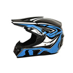 Full-Face Motocross Helmet | Multi-Density EPS & Ventilated | Quick-Release Strap