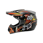Full-Face Motocross Helmet | Multi-Density EPS & Ventilated | Quick-Release Strap