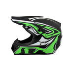 Full-Face Motocross Helmet | Multi-Density EPS & Ventilated | Quick-Release Strap