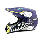 Full-Face Motocross Helmet | Multi-Density EPS & Ventilated | Quick-Release Strap