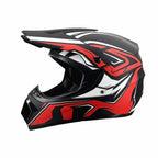Full-Face Motocross Helmet | Multi-Density EPS & Ventilated | Quick-Release Strap