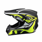 Full-Face Motocross Helmet | Multi-Density EPS & Ventilated | Quick-Release Strap