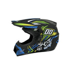 Full-Face Motocross Helmet | Multi-Density EPS & Ventilated | Quick-Release Strap