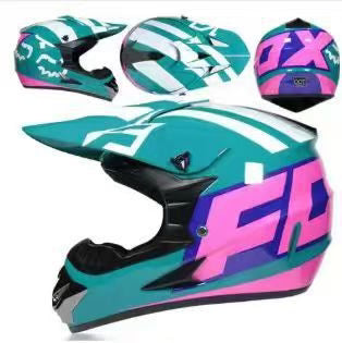 Full-Face Motocross Helmet | Multi-Density EPS & Ventilated | Quick-Release Strap