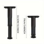 Furniture Foot | Height-Adjustable & Noise-Reducing Non-Slip Base | Includes Screw Set