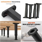 Furniture Foot | Height-Adjustable & Noise-Reducing Non-Slip Base | Includes Screw Set