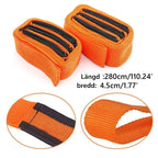 Furniture Moving Straps | Adjustable Lever & Wide Nylon Webbing | 2.7 m