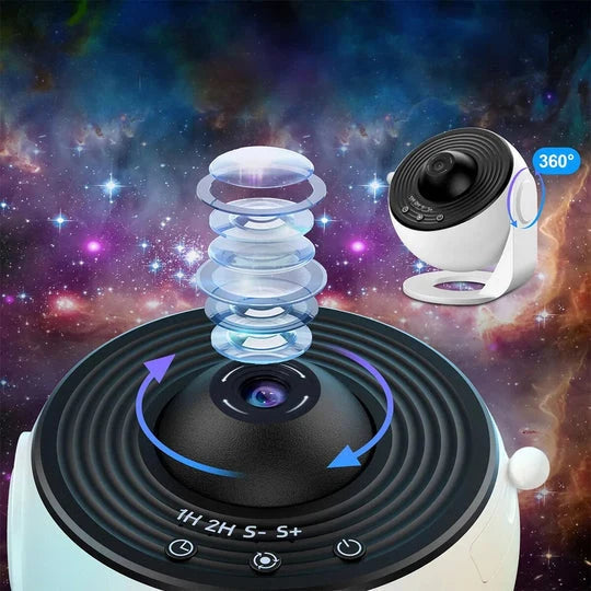 Galaxy Projector | LED & Laser Ultra-HD | 13 Scenes