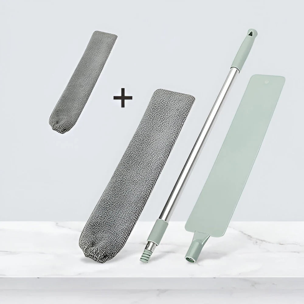 Gap Cleaning Mop | Slim Flat Head & Flexible Neck