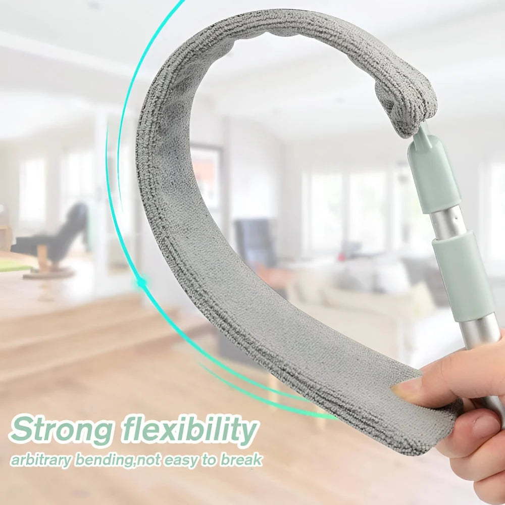 Gap Cleaning Mop | Slim Flat Head & Flexible Neck