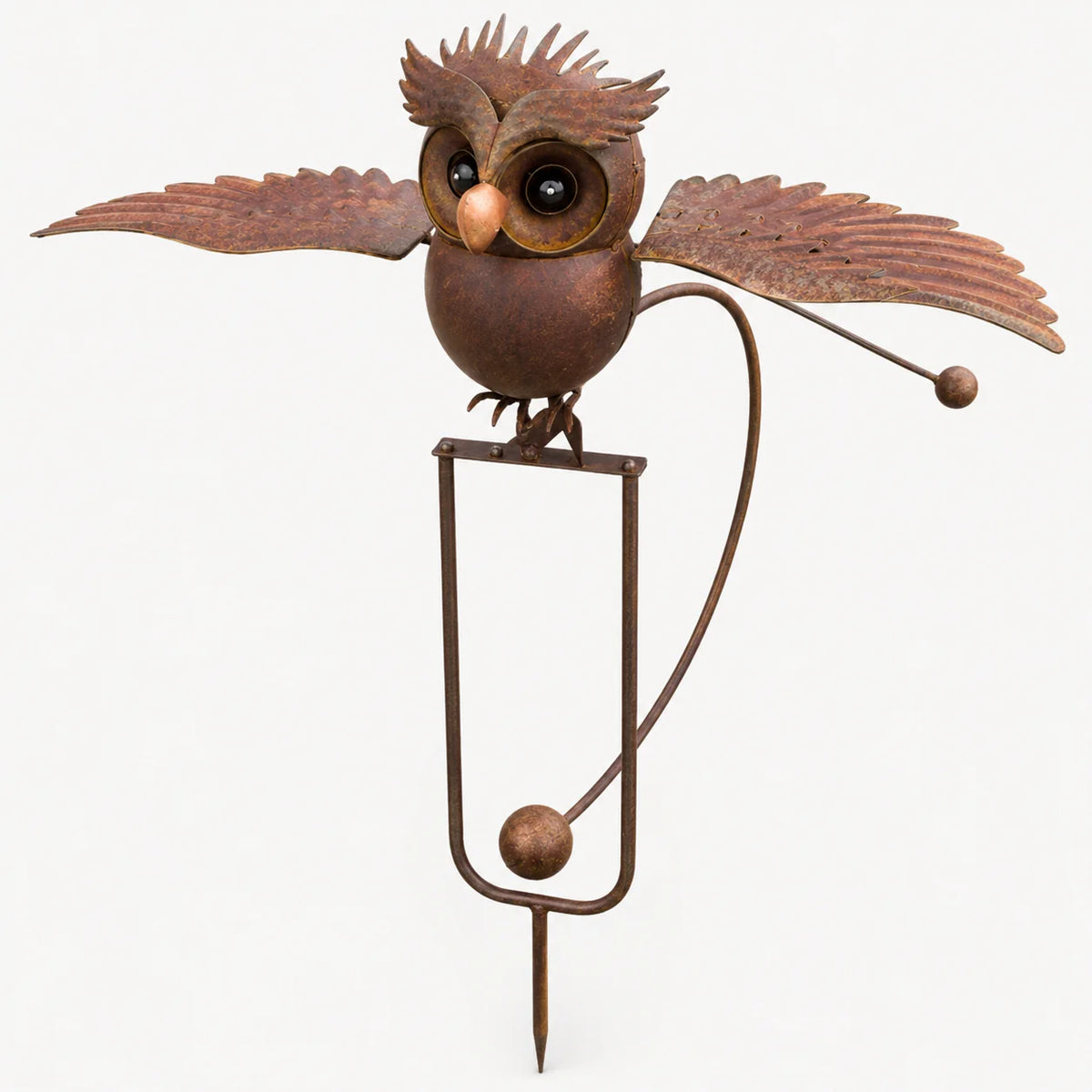 Garden Bird Decoration | Flapping Wings & Ground Stake
