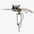 Garden Bird Decoration | Flapping Wings & Ground Stake