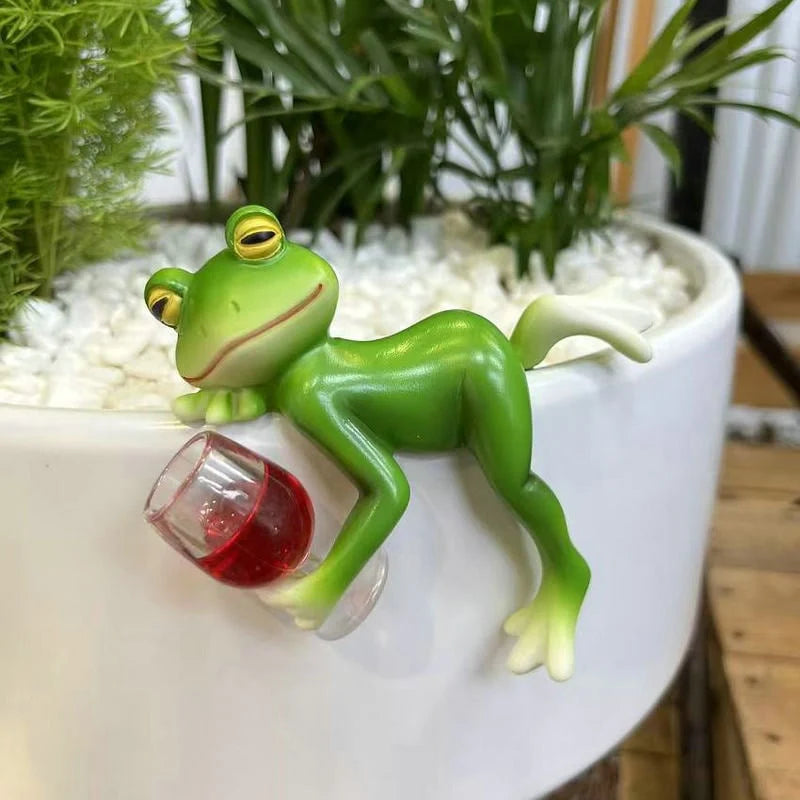 Garden Figurine | Hand-Painted & Weather-Resistant Resin