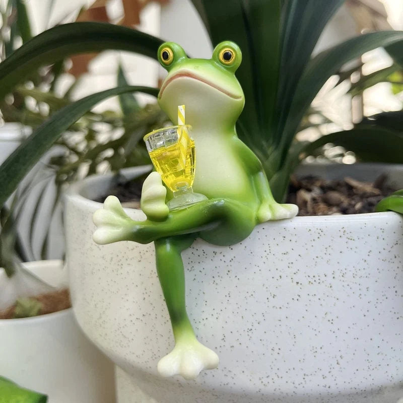 Garden Figurine | Hand-Painted & Weather-Resistant Resin