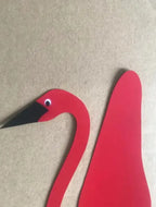 Garden Flamingo Stake | Wind-Powered & Weatherproof | 65 cm Height