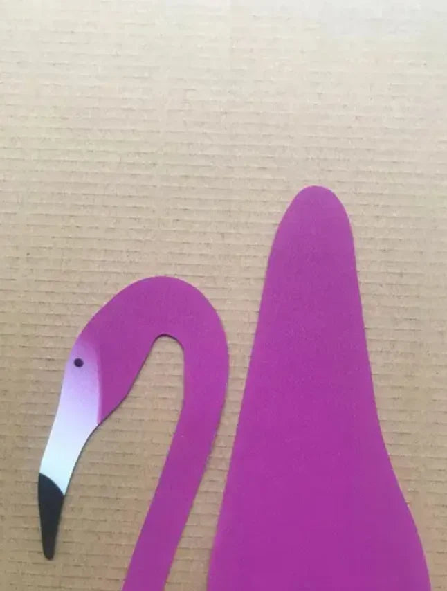Garden Flamingo Stake | Wind-Powered & Weatherproof | 65 cm Height