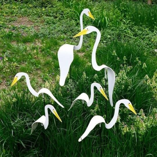 Garden Flamingo Stake | Wind-Powered & Weatherproof | 65 cm Height
