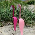 Garden Flamingo Stake | Wind-Powered & Weatherproof | 65 cm Height